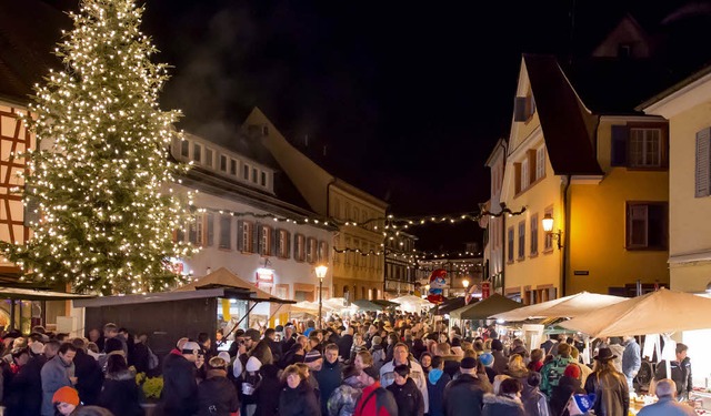Weihnachtsmarkt in Ettenheim 2012  | Foto: Stefan Merkle
