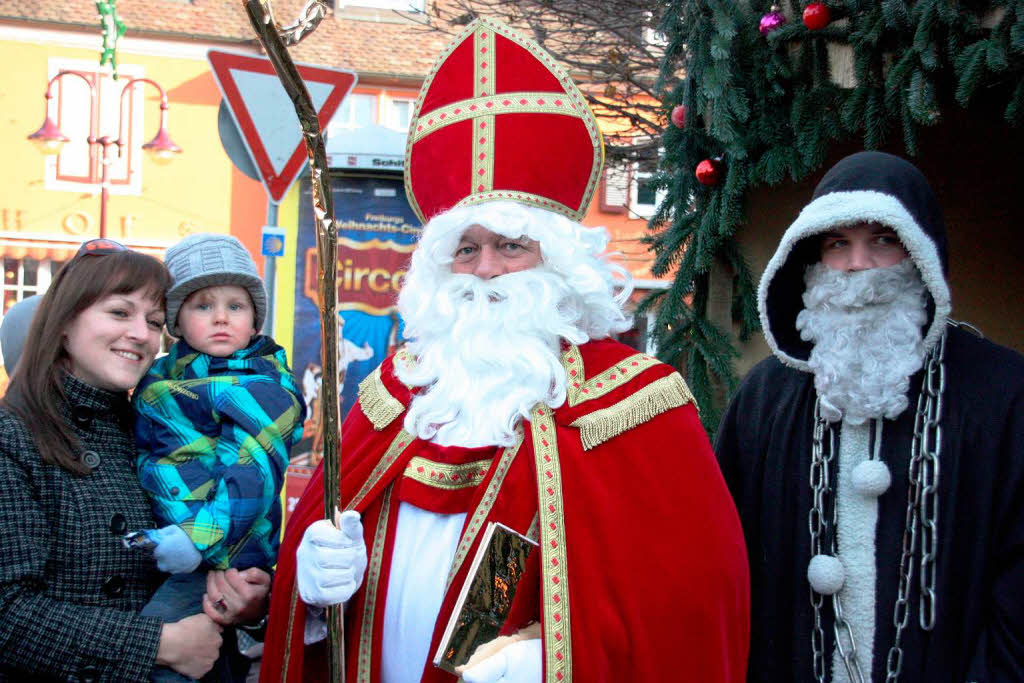 Auch der Nikolaus schaute vorbei.