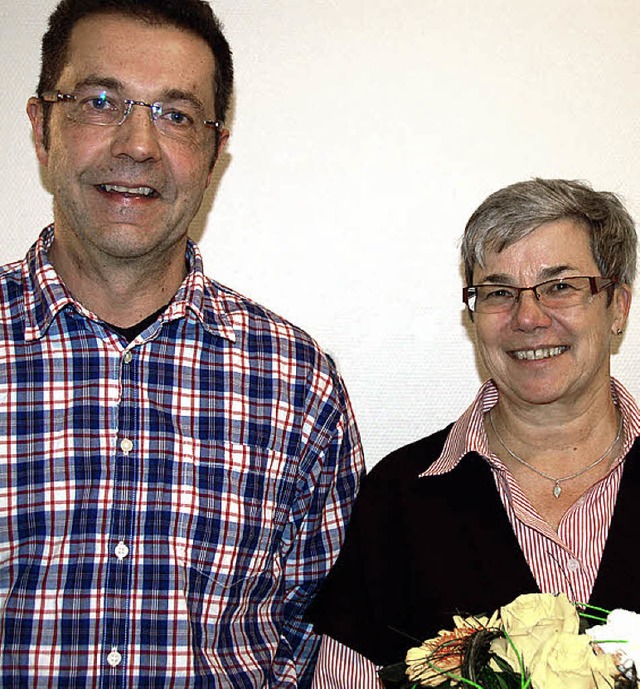 Andreas Hettich mit  Vorgngerin Brigitte Bubenhofer  | Foto: piz