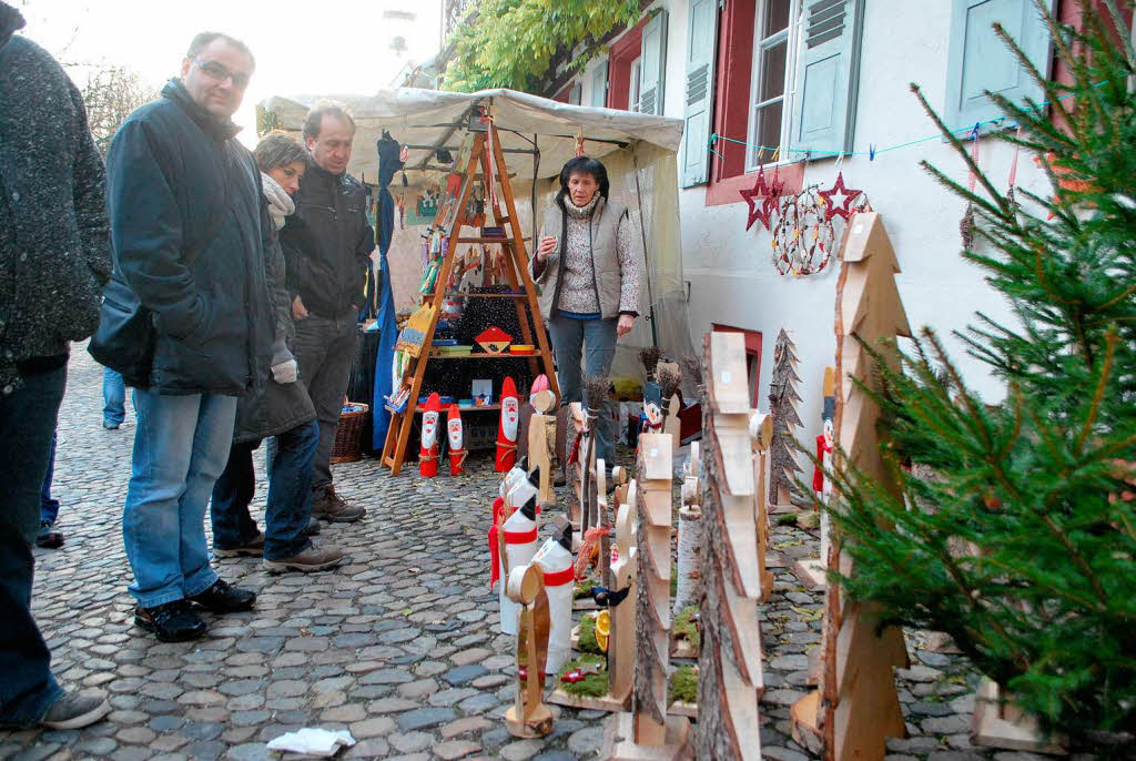 Impressionen vom Vogtsburger Weihnachtsmarkt in Burkheim