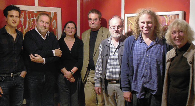 Sie bernehmen im Kunstverein Verantwo... Adler, Peter Bosshart und Renate Sell  | Foto: Privat
