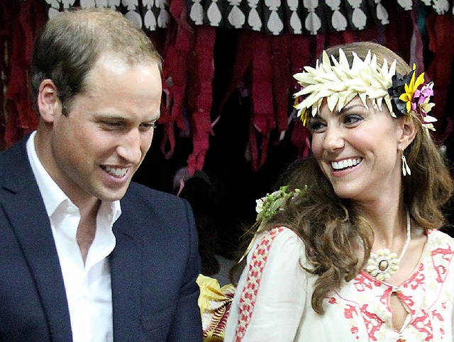 Nachwuchs erwartet: Prinz William und seine Frau Kate   | Foto: AFP