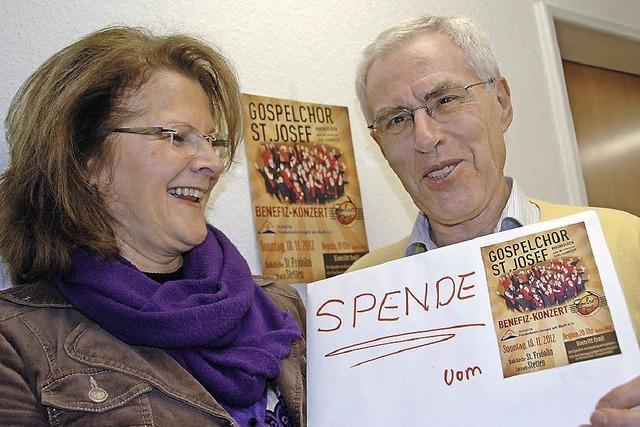 Spendenbereitschaft nach Gospel-Konzert