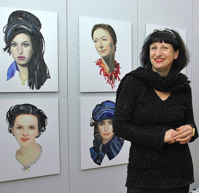 Frauenportrts prsentierte Elisabeth Bereznicki.   | Foto: Ounas-Krusel