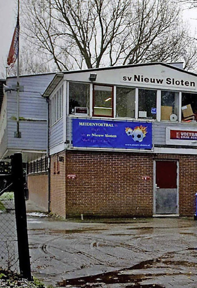 Das Vereinsheim das Amsterdamer Klubs Nieuw-Sloten  | Foto: dpa