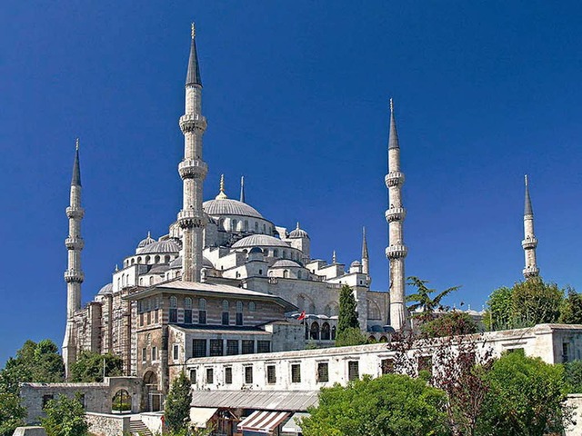 Das Vorbild fr den geplanten Bau: die  Sultanahmet-Moschee   | Foto: BZ
