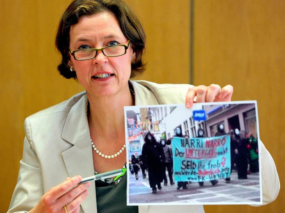 Seit vier Jahren leitet  Beate Bube den  Landesverfassungsschutz.  | Foto: dpa