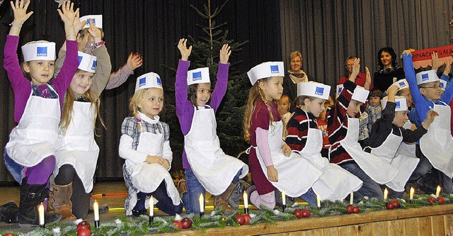 Die Pltzchen sind fertig, die   Weihnachtsbcker freuen sich.  | Foto: Vitt