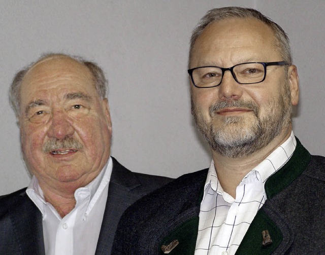 Manfred Schulze (links) hat mit Peter Loreth einen Nachfolger gefunden.   | Foto: Liane Schilling