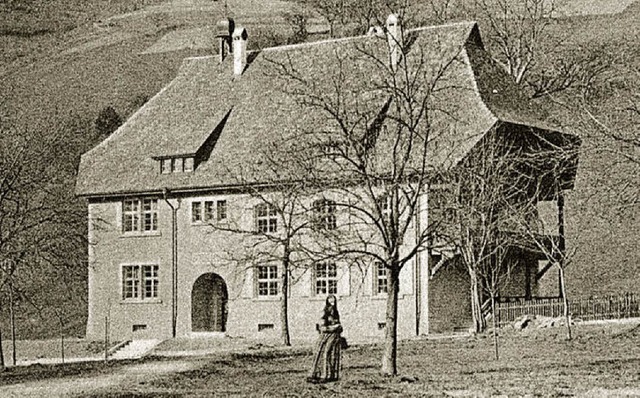 Am Ostersonntag  1913 wurde die Spielwegschule eingeweiht.  | Foto: REPRO: Manfred Lange