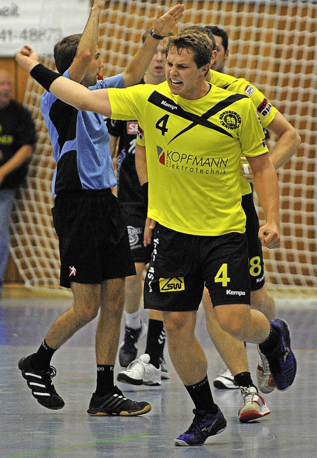 Handball, 3. Bundesliga, SG Kndringen...breiter von der SG Kndringen/Teningen  | Foto: Seeger