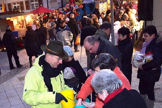 Rheinfelder Firmen zeigen sich fr Hilfe zum Helfen spendabel