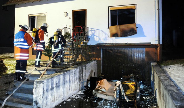 50000 Euro Schaden verursachte ein  Brand in der Hebelstrae.   | Foto: wolfgang knstle