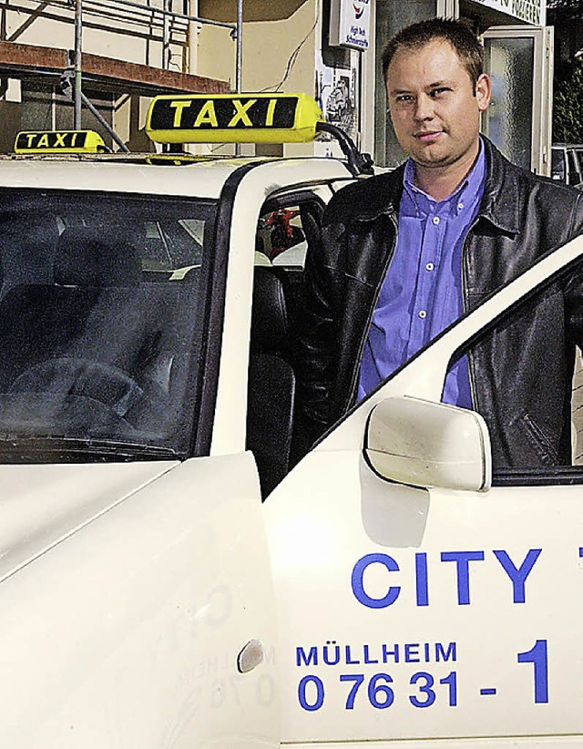 Taxi nach Mllheim-Stadt: Die Agus finanziert eine Abendlinie.   | Foto: mps