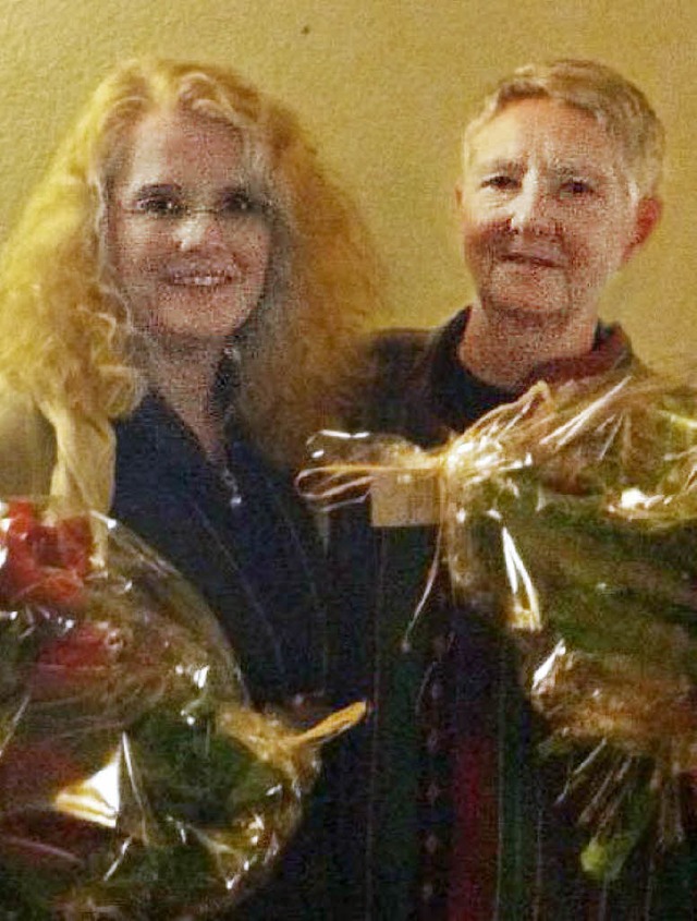 Carolin Lefferts (links), Verena Tippmann (rechts)   | Foto: VHS