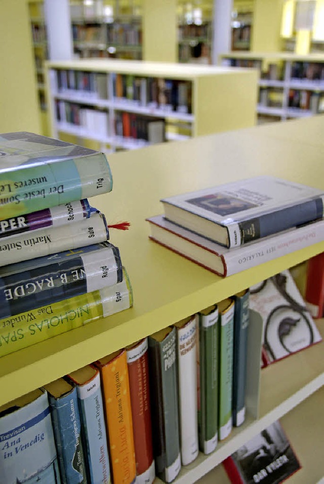 Ausgezeichnet fr Form und Farbe: die Stadtbibliothek  | Foto: Gerigk