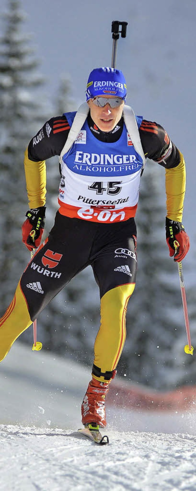 Andreas Birnbacher war der Schnellste.   | Foto: dpa