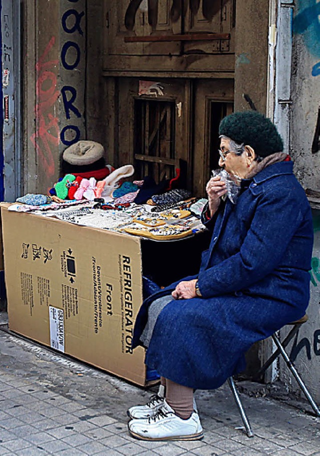 Armut in Athen   | Foto: dpa