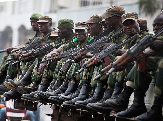 Regierungstruppen in der Stadt Goma   | Foto: AFP