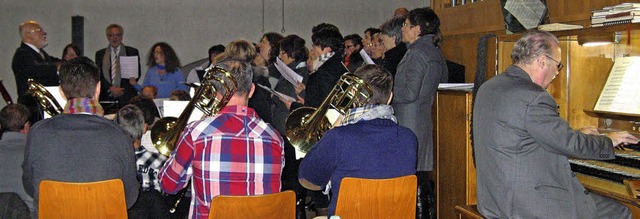 Die Messe wurde in Elzach aufgefhrt d...der Gesamtleitung von Joachim Nopper.   | Foto: Hildegard Karig