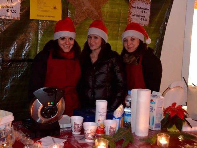 Luisa, Nicole und Jana.  | Foto: Sylvia-Karina Jahn