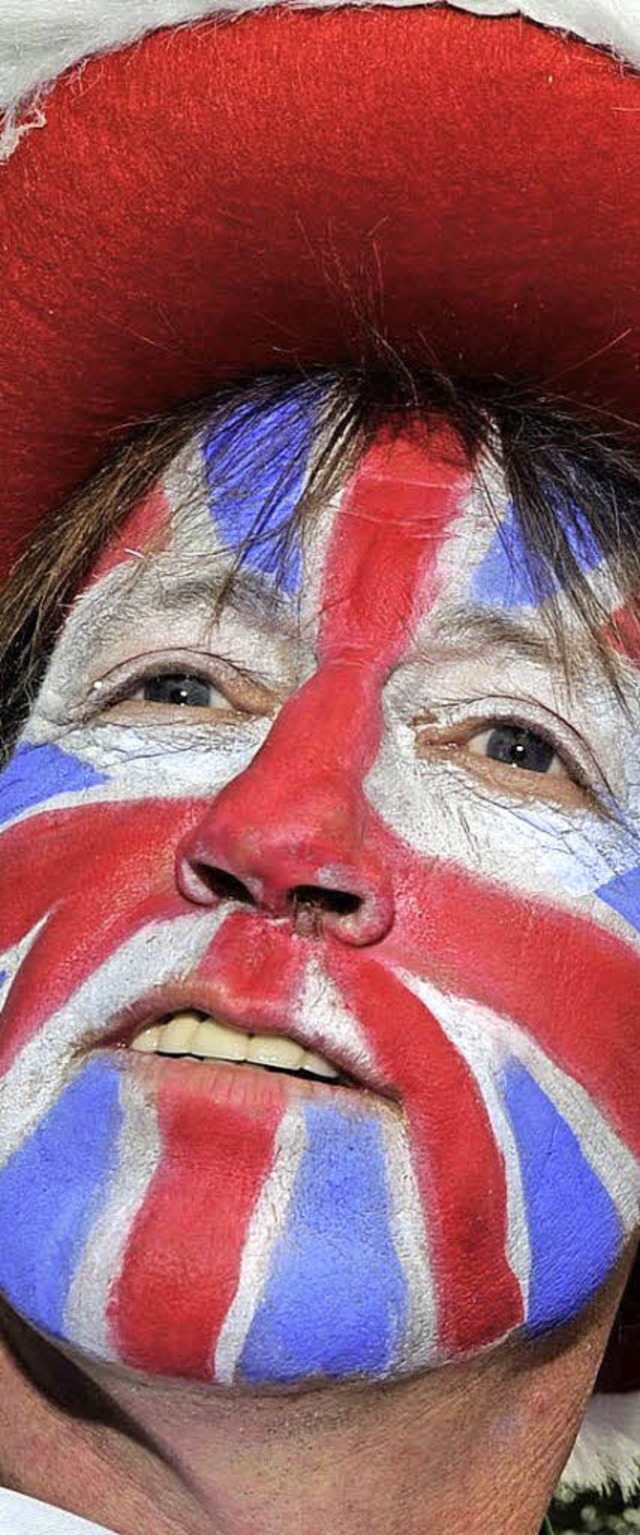 Ganz im Zeichen des Union Jack steht d...ende Jahreskonzert des MV Wettelbrunn.  | Foto: dpa/M. Burkert