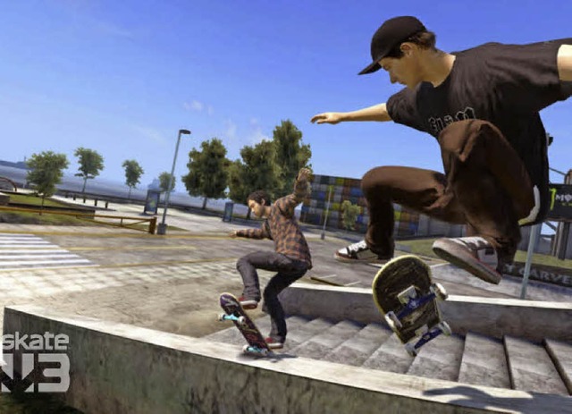 Und Absprung &#8211; Szene aus Skate 3  | Foto: Screenshot: EA