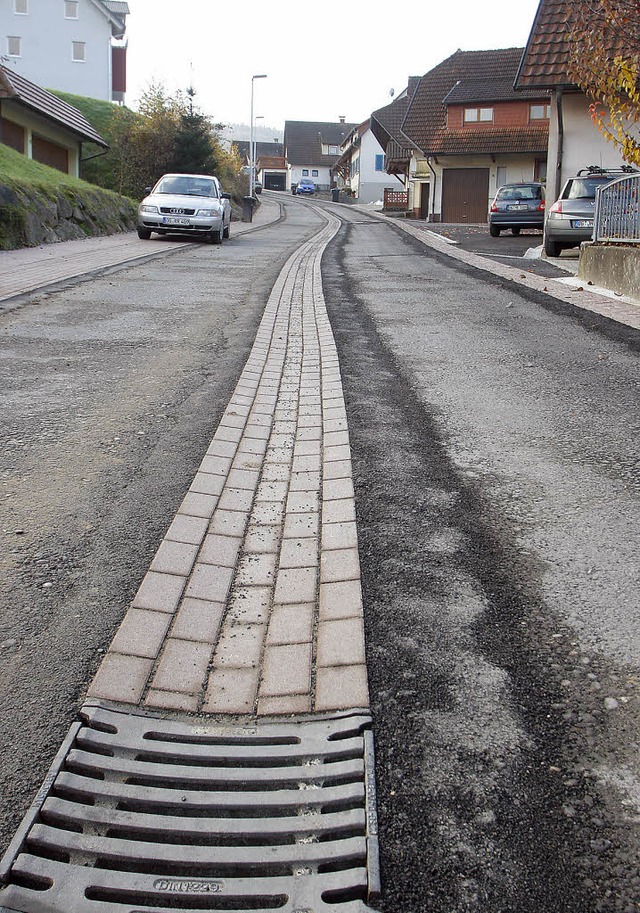Der Ausbau des Kniesteinwegs macht gute Fortschritte.   | Foto: heidi fssel
