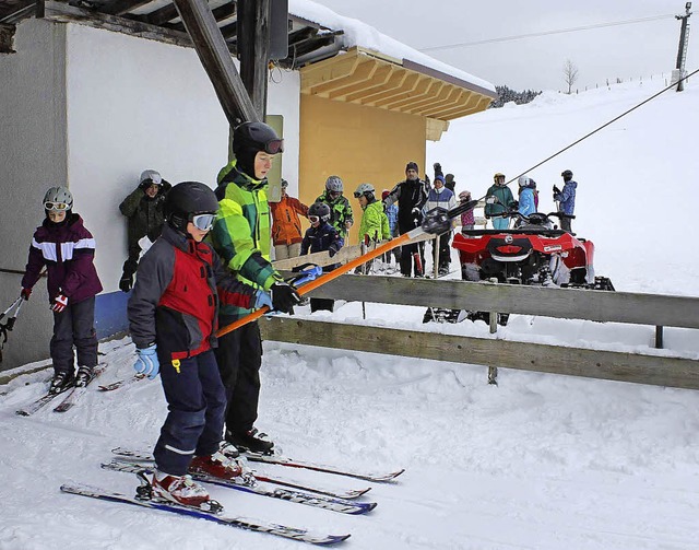 Ski und Rodel gut an den Eisenbacher Badliften.   | Foto: Gert brichta