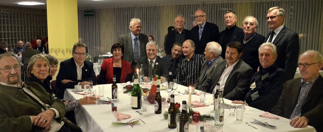 Das alljhrliche Treffen der Altstadtr...viele ehemalige Kommunalpolitiker an.   | Foto: Steineck