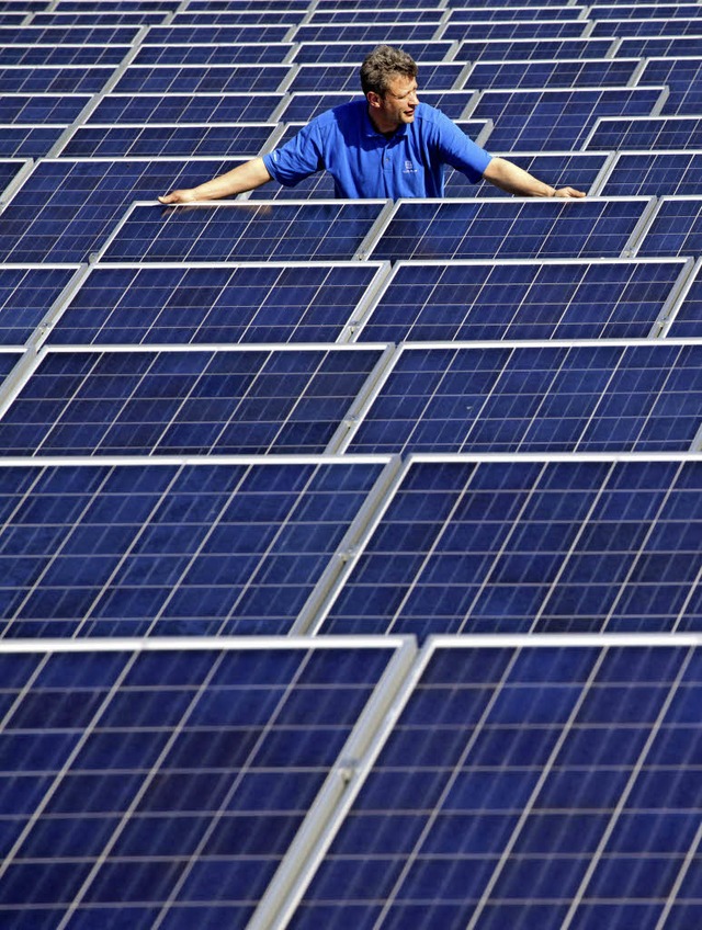 Geht es nach den Initiatoren des Volks... durch erneuerbare  Energien gedeckt.   | Foto: Michael Urban / DAPD