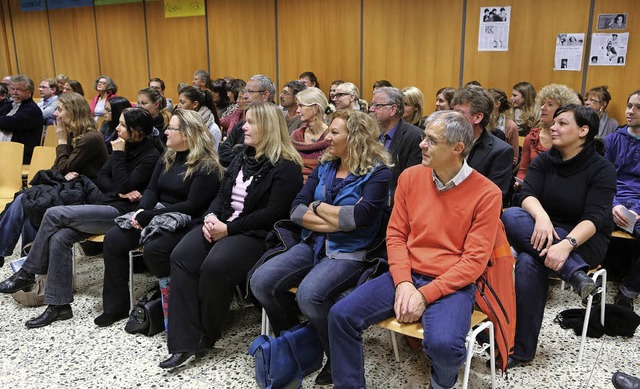 Gro war das Interesse am Forum Schulstandort Seelbach.   | Foto: christoph breithaupt