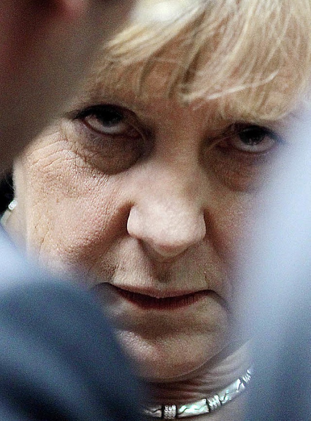 Angela Merkel in Brssel  | Foto: dpa