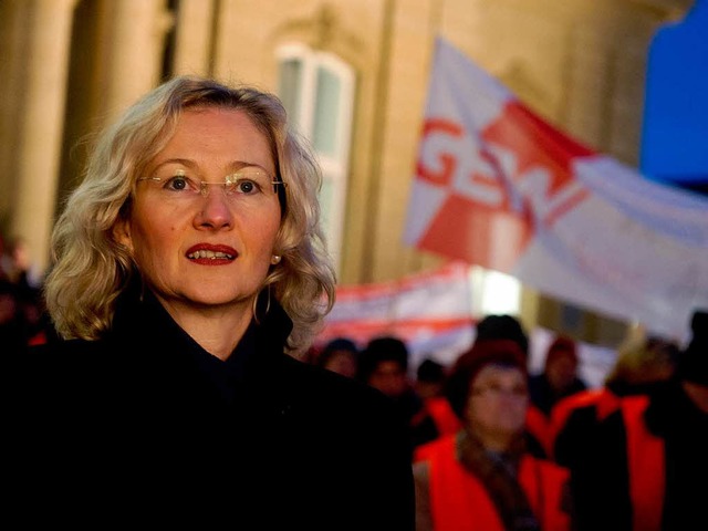 Kultusministerin  Warminski-Leitheuer.  | Foto: dpa