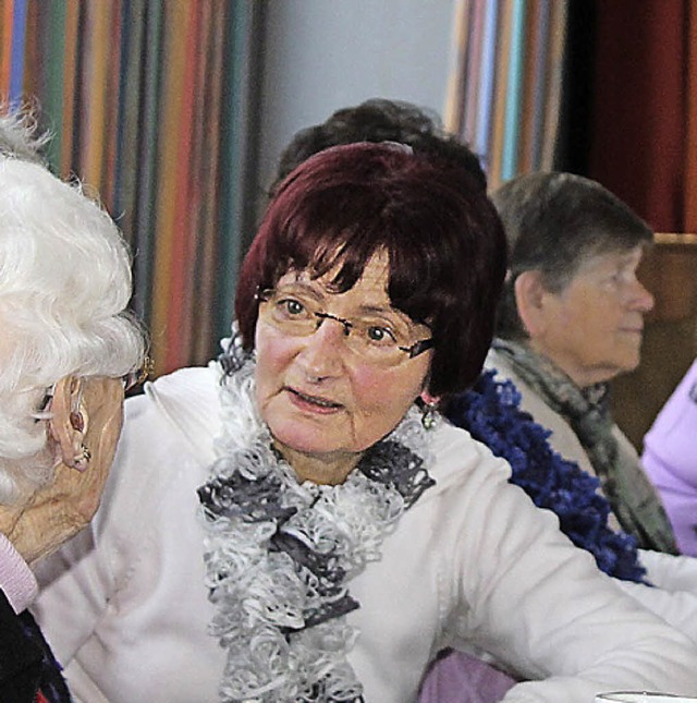 Gute Gesprche gehren dazu beim  Treffen der Senioren.    | Foto: Lutz
