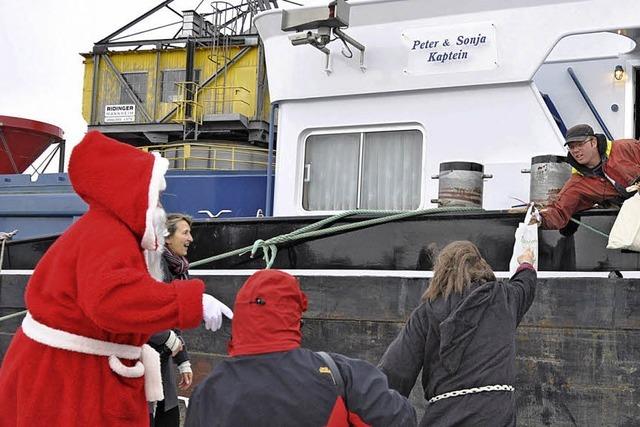 Der Nikolaus kam per Boot