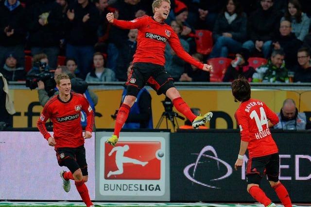 Leverkusen bleibt Zweiter - Wolfsburg und Schalke verlieren