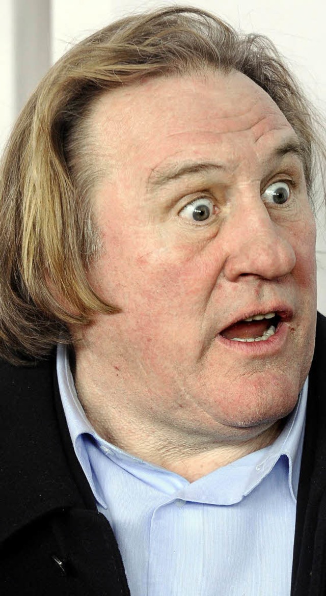 Gift und Galle: Grard Depardieu will ...1; 50 Millionen Euro soll sie kosten.   | Foto: afp