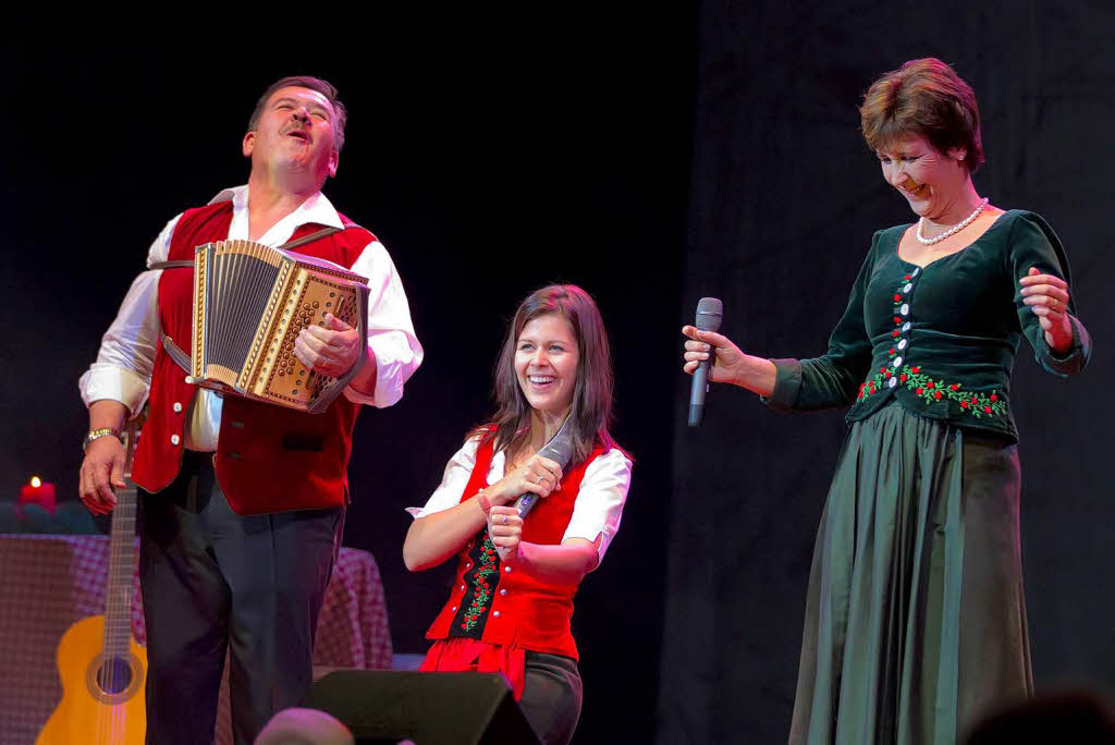 Die Ladiner, Sigrid & Marina, sch's die Dritten und die Zellberg Buam – sie gaben im Freiburger Konzerthaus 