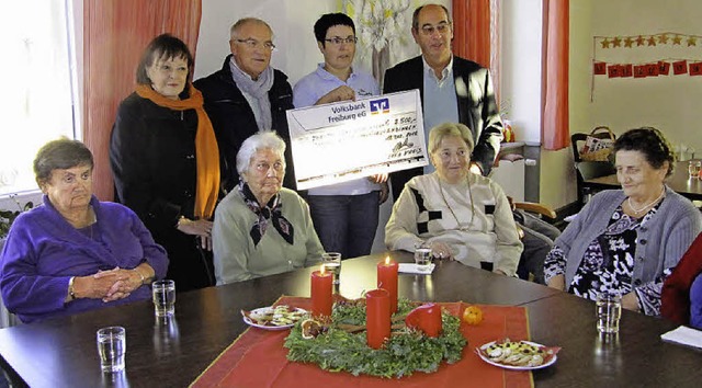 Freude bei den Verantwortlichen und de...Seubel, Regina Ruth und Roland Baecke.  | Foto: Ruth Seitz