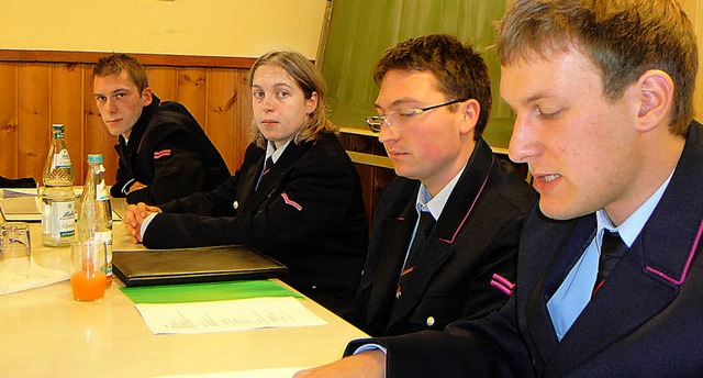 Sie betreuen die  Jugendfeuerwehr Efri...ann, Patrick Medam, Manuel Bladrfer   | Foto: mck