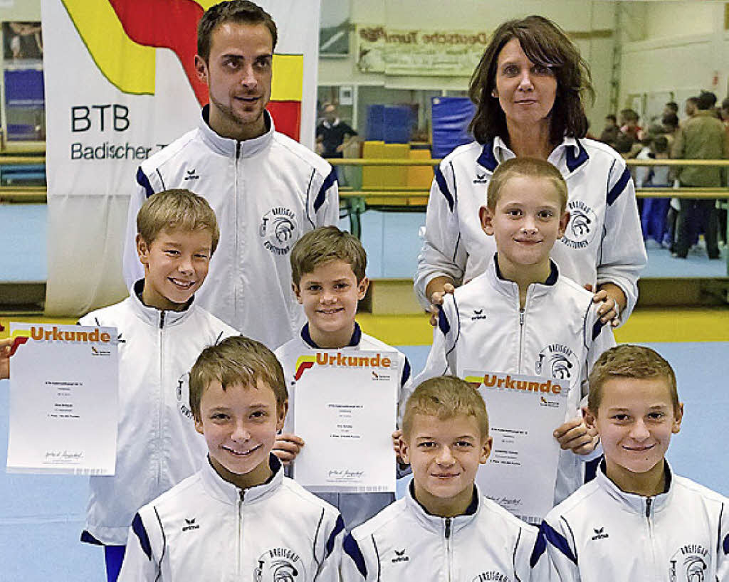 Alle LLZTurner wieder im Kader Turnen Badische Zeitung