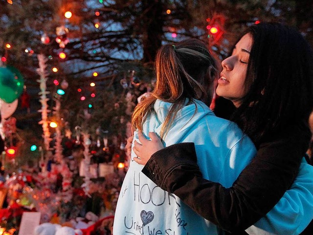 Tieftraurige Weihnachtszeit in Connecticut  | Foto: AFP