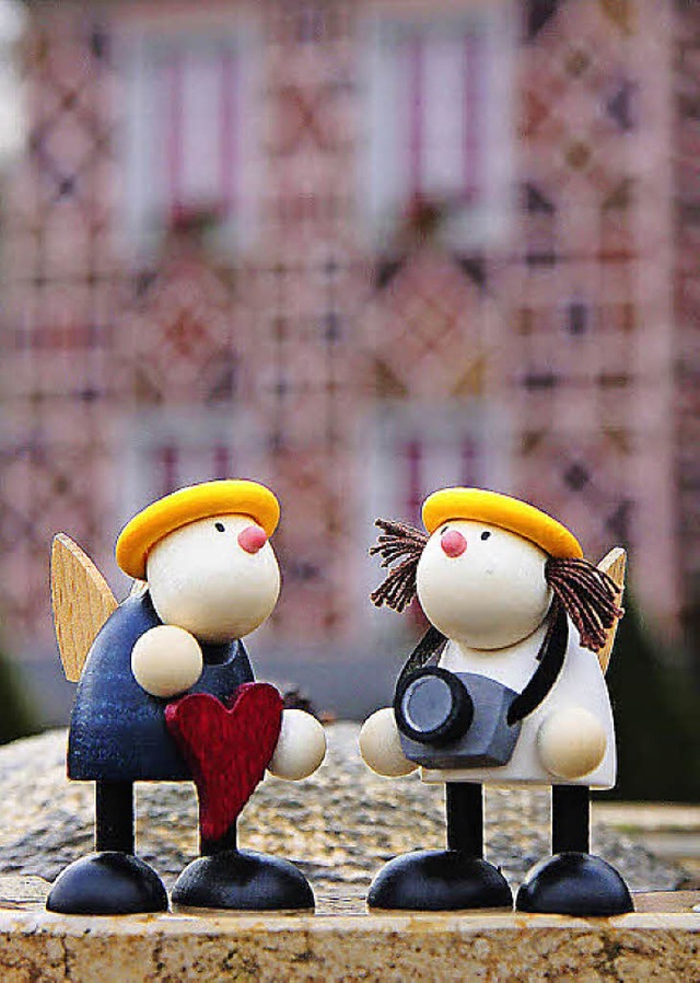 Hans und Lotte auf Fototermin im Prinzengarten.  | Foto: S. Decoux-kone