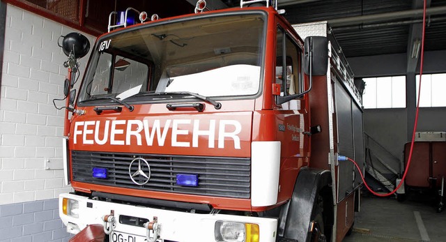 Der Rstwagen der Seelbacher  Feuerwehr wird frhestens 2015 ersetzt.   | Foto: heidi fssel