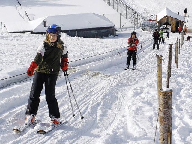 Fr den Liftbetrieb sucht der Ski-Club...zell noch Betreuerinnen und Betreuer.   | Foto: Kanmacher