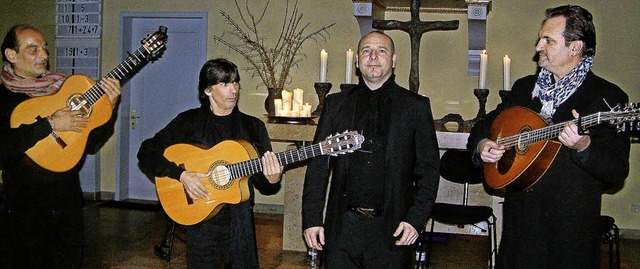 Das Ensemble &#8222;Chants Sacrs Gitans en Provence&#8220;   | Foto: Roswitha Frey