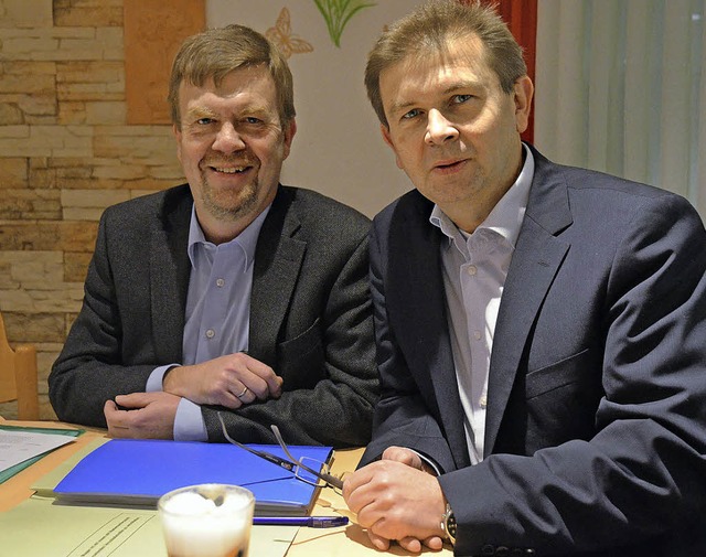 Es gibt kein Links und Rechts: Andreas...l wollen fr die SPD in den Bundestag.  | Foto: Peter Gerigk