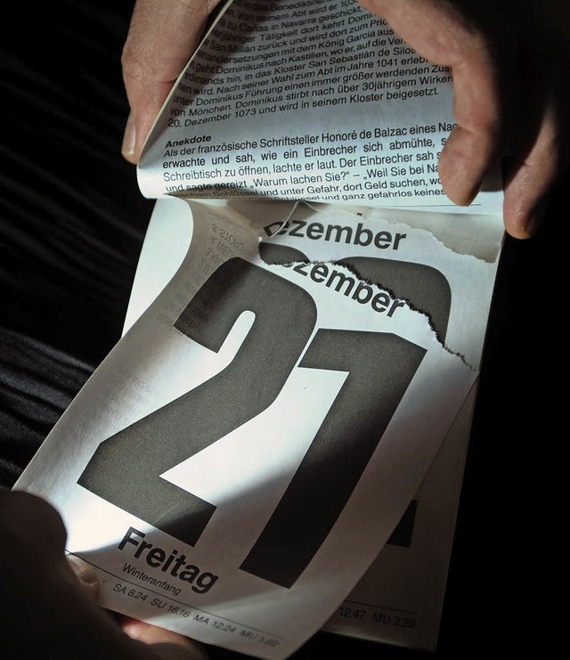 Weltuntergangsapostel schielen auf Freitag, 21. Dezember.   | Foto: DPA