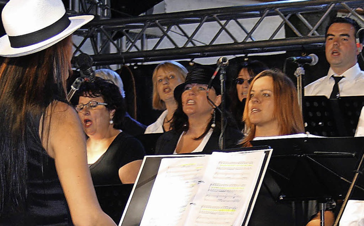 Das Chorfestival war eine tolle Werbun... Chre konnten damit gewonnen werden.   | Foto: Roswitha Panknin